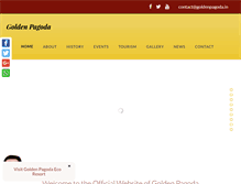 Tablet Screenshot of goldenpagoda.in