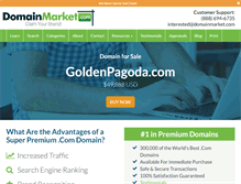 Tablet Screenshot of goldenpagoda.com
